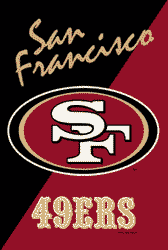 San Francisco 49ers history in the National Football League ( NFL ) supplied by Sports Pool .com. Sports Pool .com the best NFL football office pools on the net.