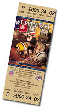 Super Bowl XXXIV Ticket