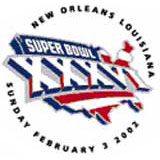 Super Bowl XXXVI Logo