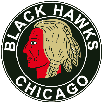 NHL Central Divisions Chicago Blackhawks NHL Logo fom 1935 - 1937 large