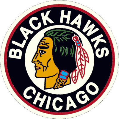 NHL Central Divisions Chicago Blackhawks NHL Logo fom 1938 - 1955 large