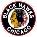 NHL Central Divisions Chicago Blackhawks NHL Logo from 1938 - 1955