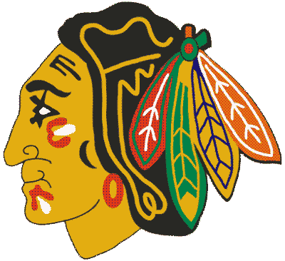 NHL Central Divisions Chicago Blackhawks NHL Logo fom 1958 - 1964 large