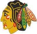 NHL Central Divisions Chicago Blackhawks NHL Logo from 1958 - 1964