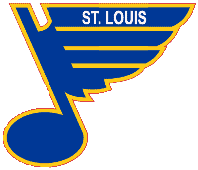 NHL Central Divisions St. Louis Blues NHL Logo fom 1985 - 1997 large