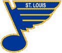 NHL Central Divisions St. Louis Blues NHL Logo from 1985 - 1997