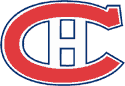 NHL North East Divisions Montreal Canadiens Current NHL Logo 1950 - 1951