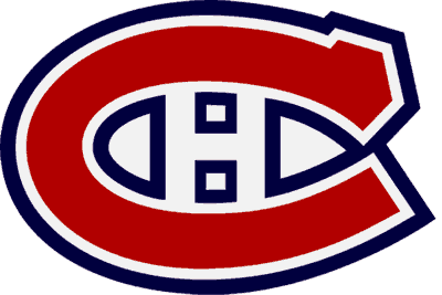 NHL North East Divisions Montreal Canadiens NHL Logo fom 1952 - 1994 large