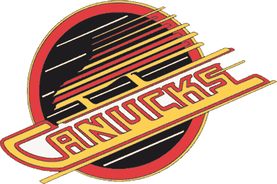 NHL North West Divisions Vancouver Canucks NHL Logo fom 1981 - 1997 large