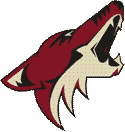 NHL Pacific Divisions Phoenix Coyotes Current NHL Logo
