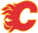NHL North West Divisions Calgary Flames NHL Logo from 1980 - 1993