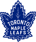 NHL North East Divisions Toronto Maple Leafs Current NHL Logo 1933 - 1967