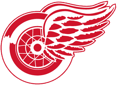 NHL Central Divisions Detroit Red Wings NHL Logo fom 1934 - 1947 large