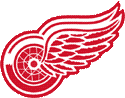 NHL Central Divisions Detroit Red Wings Current NHL Logo 1948 - 1972